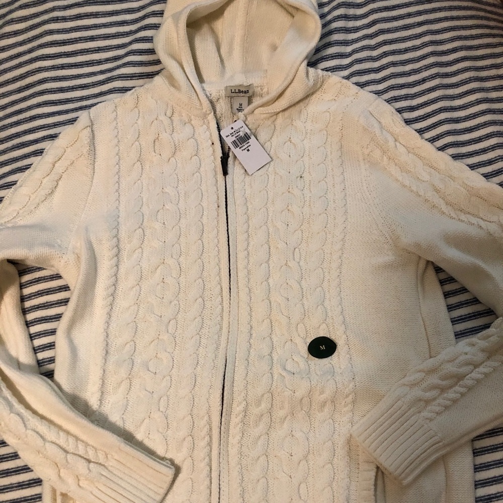 LL Beans hooded sweater
